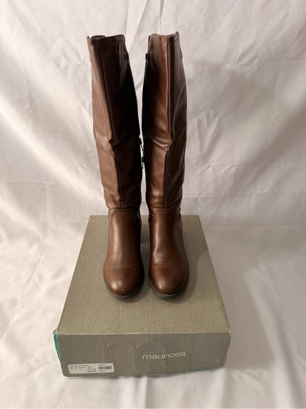 Maurices Tall Brown Riding Boots